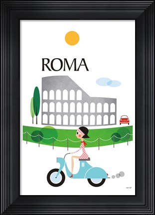 Framed Roma Print
