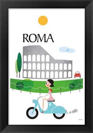 Framed Roma Print