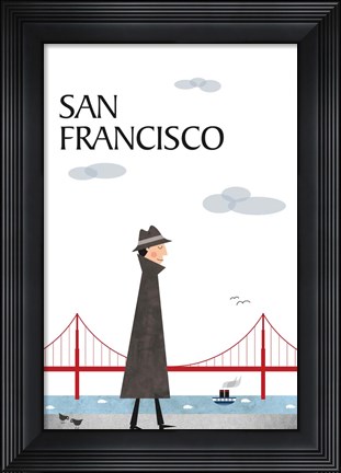 Framed San Francisco Print
