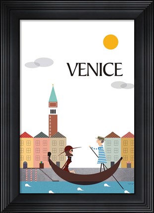 Framed Venice Print