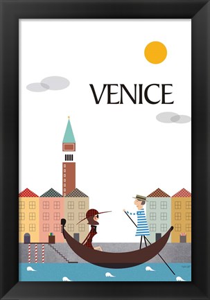 Framed Venice Print