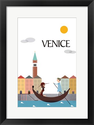 Framed Venice Print