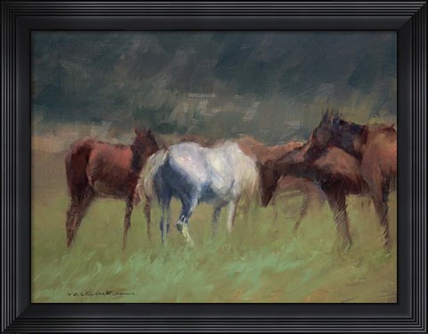 Framed Southern Horses Print