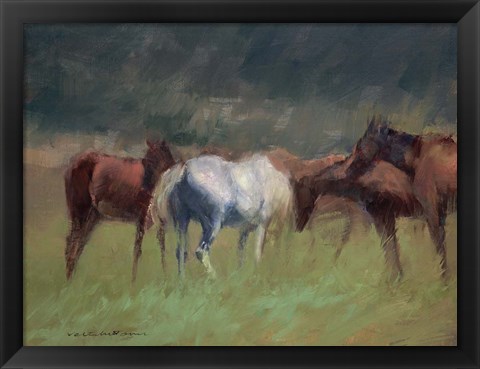 Framed Southern Horses Print