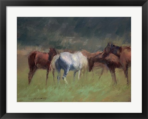 Framed Southern Horses Print