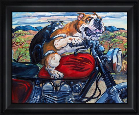 Framed Zippity Do Da Print