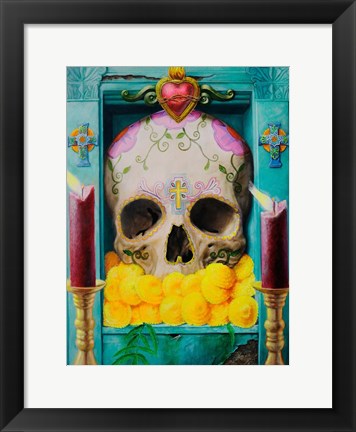 Framed Calavera Print