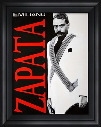 Framed ZAPATA! Print