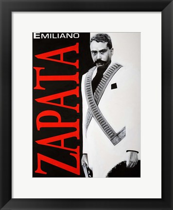 Framed ZAPATA! Print