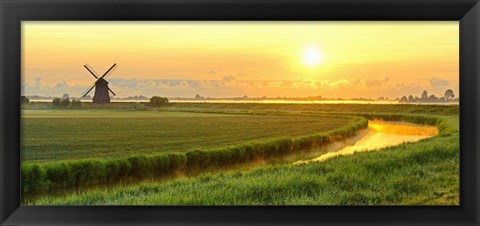 Framed Morning Meadow Print