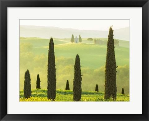 Framed Tuscan Temple Print