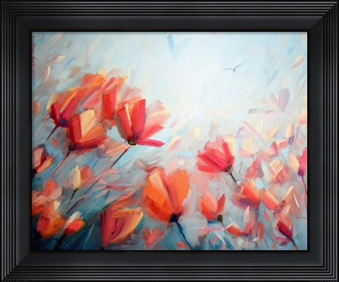 Framed Dreaming in Full Color Print