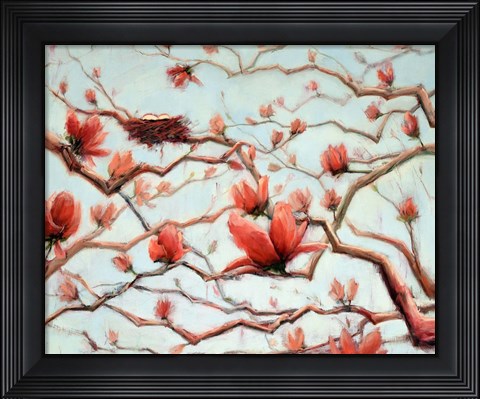 Framed Possibilities in Full Bloom Print