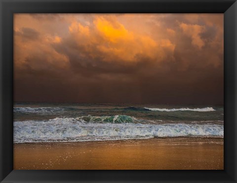 Framed Shoreline Gold Print