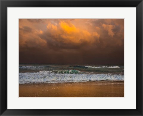 Framed Shoreline Gold Print