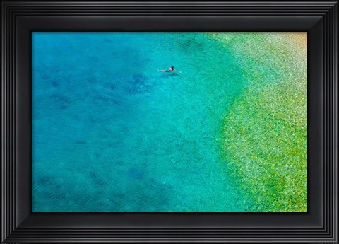 Framed Solo Swim Print