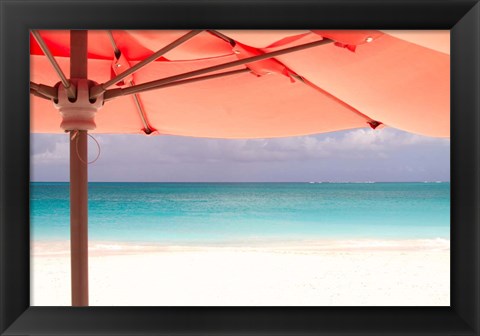 Framed Umbrella Perspective Print