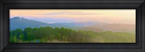 Framed Brasstown Valley Overlook Print