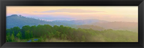 Framed Brasstown Valley Overlook Print