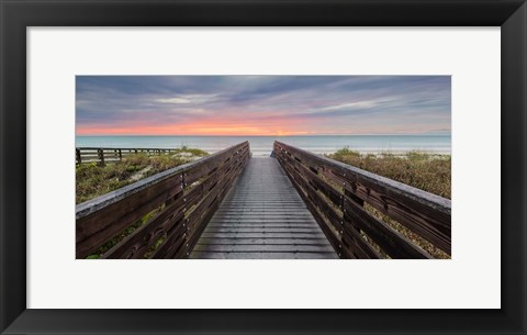 Framed At Day&#39;s End Print