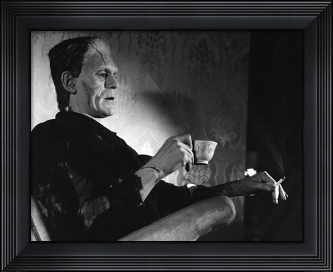 Framed Even Monsters Need a Break Print