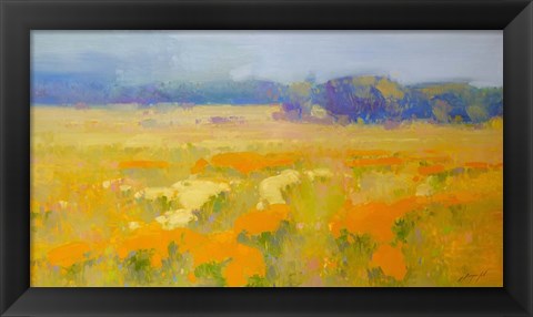 Framed Meadow 1 Print