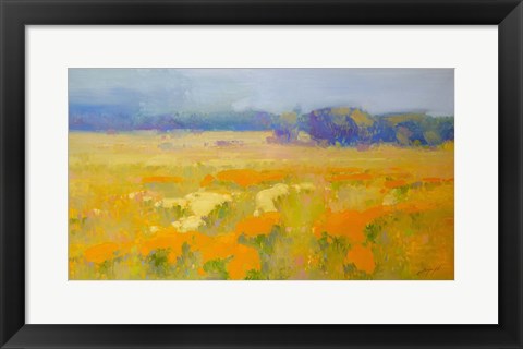 Framed Meadow 1 Print