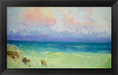 Framed Ocean Side - Pacific Highway Print