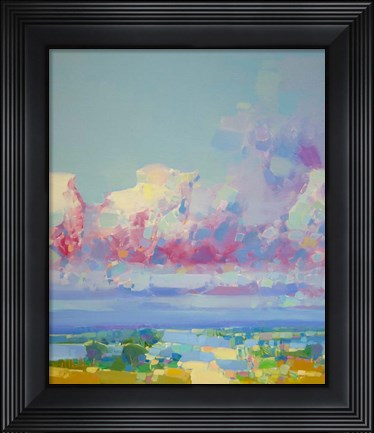 Framed Purple Clouds Print