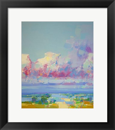 Framed Purple Clouds Print