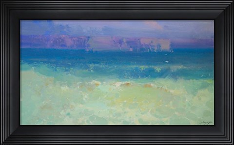 Framed Waves - Pacific Highway Print