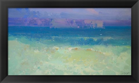 Framed Waves - Pacific Highway Print