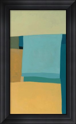 Framed At the Beach I Print