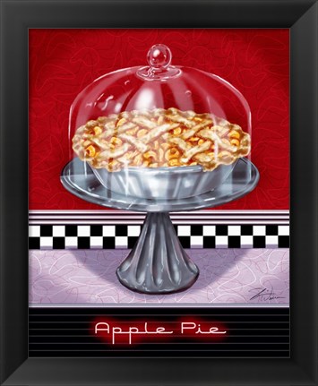 Framed Apple Pie Print