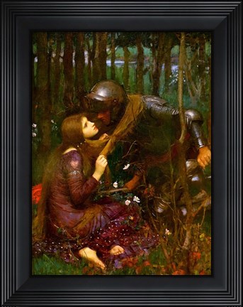 Framed Beautiful Lady without Pity, 1893 Print