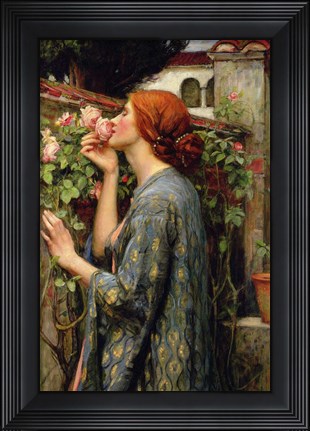Framed Soul of the Rose Print