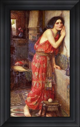 Framed Thisbe, 1909 Print
