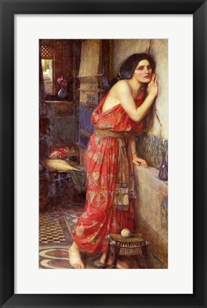 Framed Thisbe, 1909 Print