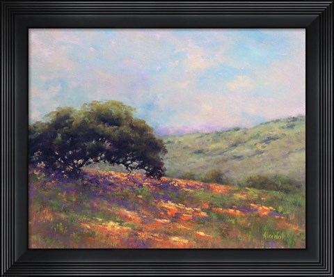 Framed Poppy Hill Print