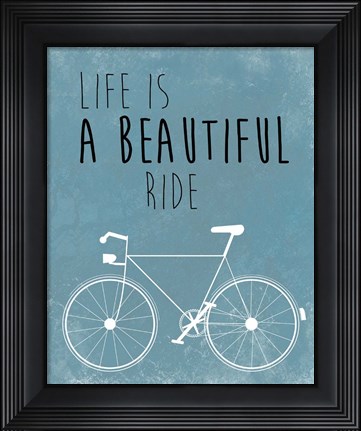 Framed Beautiful Ride Print