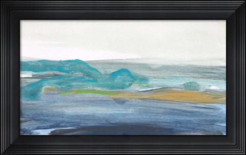 Framed Breaking Wave Print