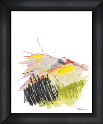 Framed Abstract Landscape No. 12 Print