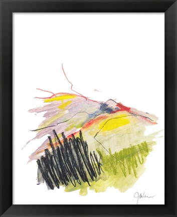 Framed Abstract Landscape No. 12 Print