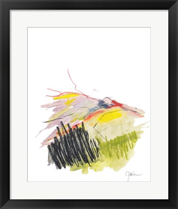 Framed Abstract Landscape No. 12 Print