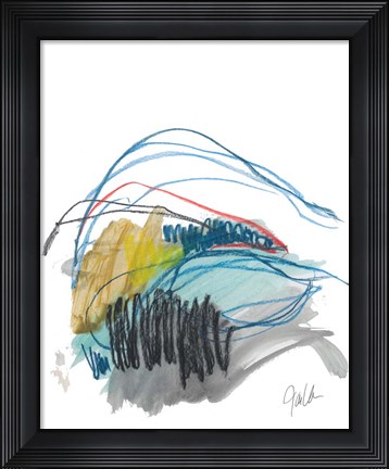 Framed Abstract Landscape No. 19 Print