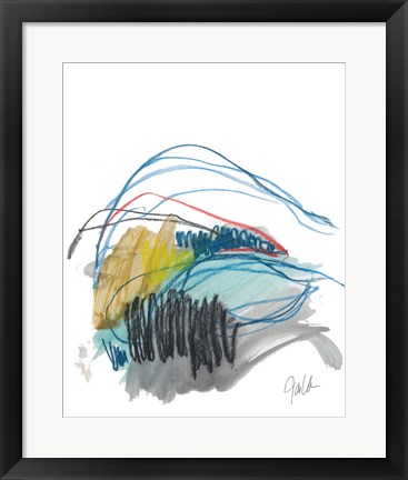 Framed Abstract Landscape No. 19 Print