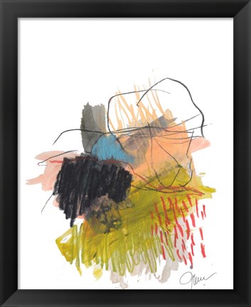 Framed Abstract Landscape No. 30 Print