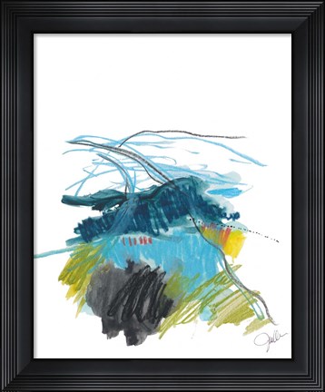 Framed Abstract Landscape No. 33 Print