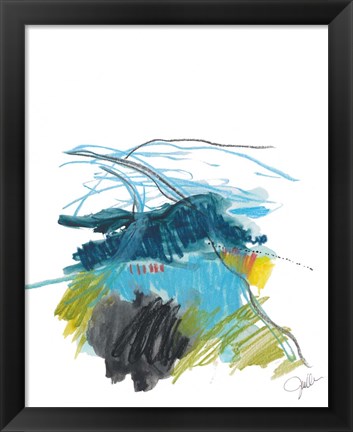 Framed Abstract Landscape No. 33 Print