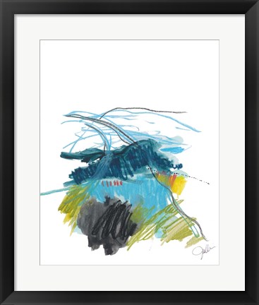 Framed Abstract Landscape No. 33 Print